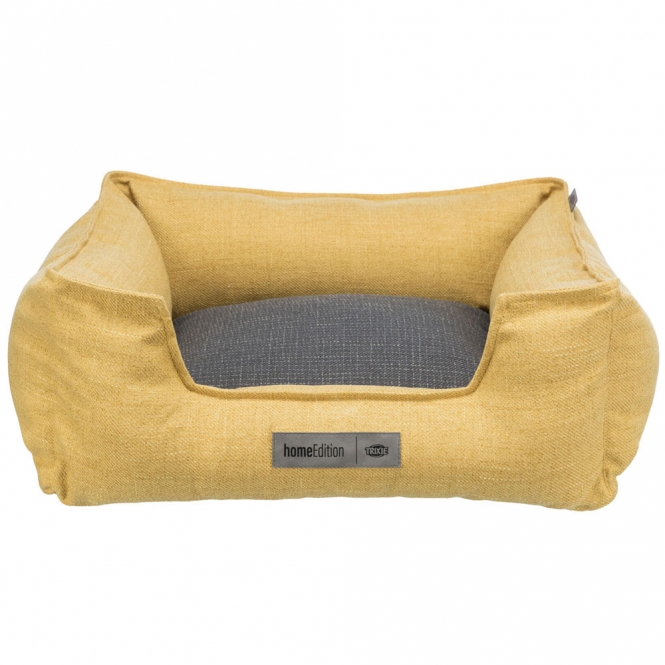 Trixie Bett Talis - gelb/dunkelgrau - 100 × 70 cm Trixie Bett Talis - gelb/dunkelgrau - 80 × 60 cm