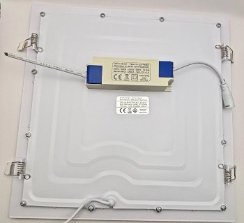 LED Licht-Panel "QCP-30Q", 30x30cm, 230V, 24W, 2200 Lumen,4200K /neutralweiß