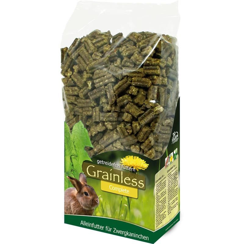JR Farm Grainless Complete Zwergkaninchen 1350 g