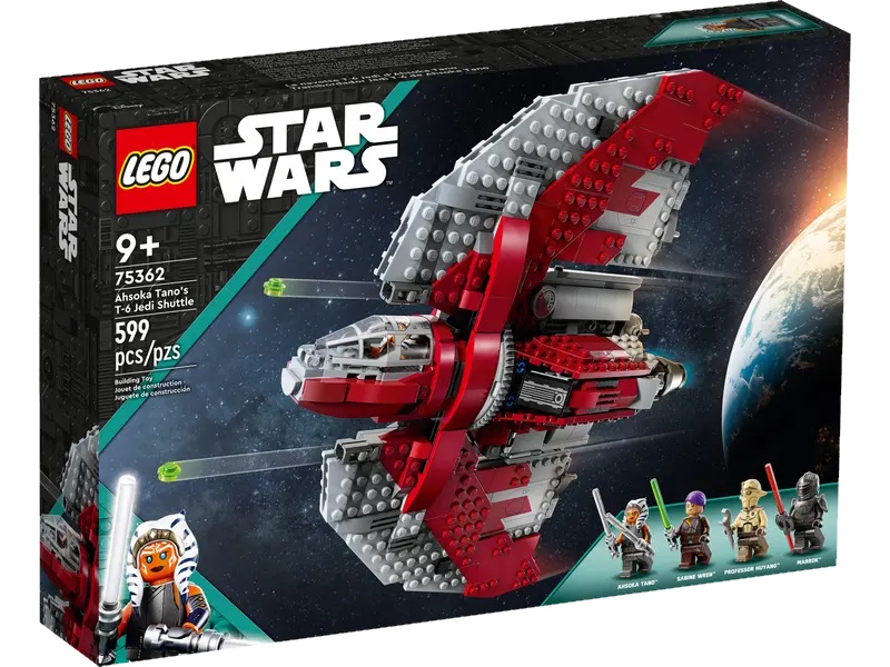 LEGO® 75362 - Star Wars  Ahsoka Tanos T-6 Jedi Shuttle (601 Teile)