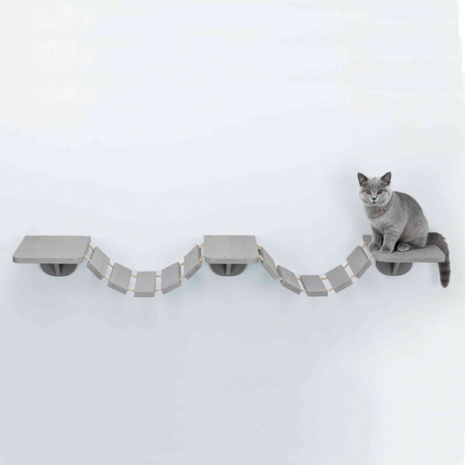 Trixie Kletterleiter zur Wandmontage - taupe Trixie Kletterleiter zur Wandmontage - taupe