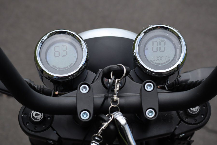 COCO BIKE CP-4 ELEKTRO-CHOPPER 45 KM/H gelb