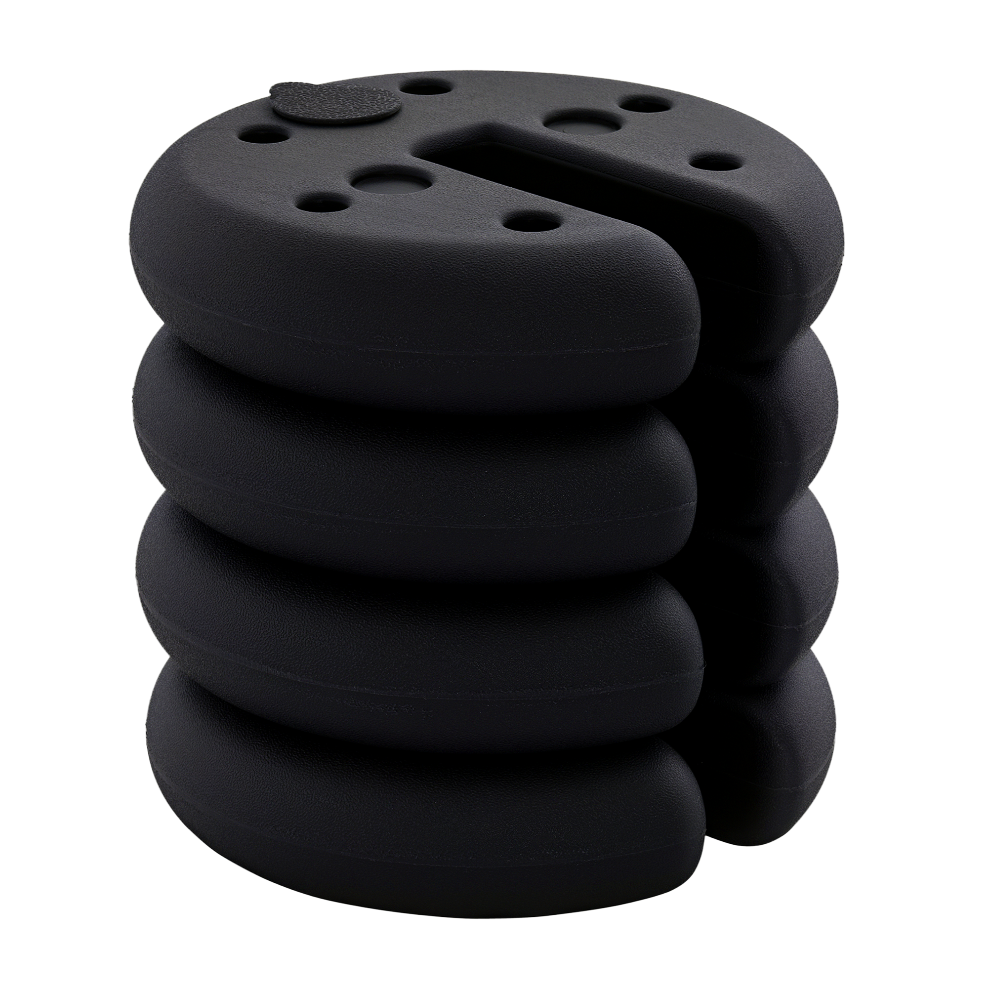Pavillon Standfuß 4 Stk, Gewicht Partyzelt Pavillongewicht befüllbar bis 5 kg Gewichte für Pavillon Beschwerer für Pavillons Ø25 x 6 cm Schwarz Pavillon Standfuß 4 Stk, Gewicht Partyzelt Pavillongewicht befüllbar bis 5 kg Gewichte für Pavillon Beschwerer für Pavillons Ø25 x 6 cm Schwarz