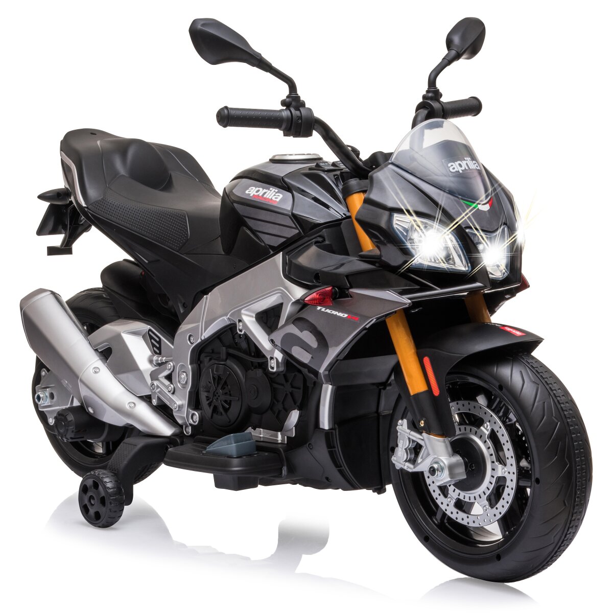 Kinderfahrzeug Aprilia Tuono V4 1100 RR schwarz