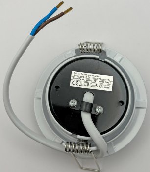 LED-Einbauleuchte "Flat-26" warmweiß, 80x26mm, 3W, 370lm, weißes Gehäuse