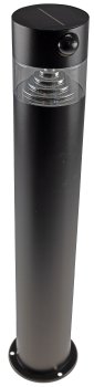 LED Solar Wegeleuchte "SWL-AS50", IP44, warmweiß 3000K, PIR Sensor, 50cm