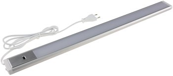 LED Unterbauleuchte "Comprido 600 CCT", 230V, 60cm, IR-Sensor, 3000k - 6500k