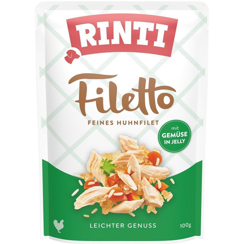 Rinti Filetto Jelly Huhn & Gemüse 100g