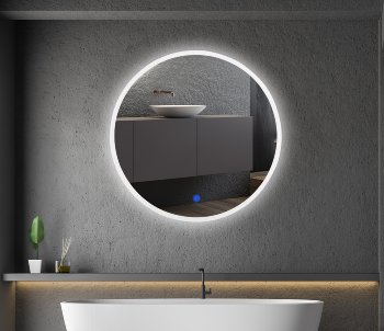 LED Spiegel "Espelho R50" Ø50cm, 230V, 19W, 1400lm, 4000K, Touchschalter LED Spiegel "Espelho R50" Ø50cm, 230V, 19W, 1400lm, 4000K, Touchschalter
