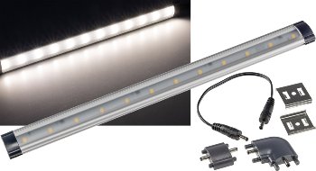 LED Unterbauleuchte "CT-FL30" 30cm, 278lm, 3 Watt, 4000K / tageslicht weiß LED Unterbauleuchte "CT-FL30" 30cm, 278lm, 3 Watt, 4000K / tageslicht weiß