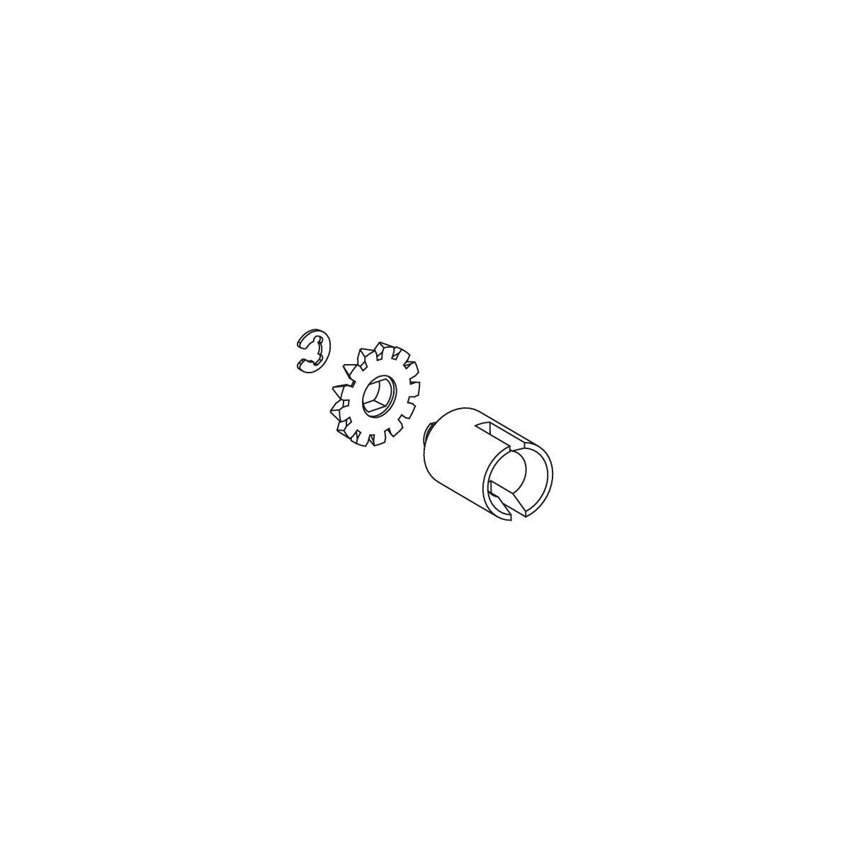 Kegelzahnrad B diff VE2 Vo-Mj-Ti-Ho-In-LQ-CC inkl. Knochenpfanne + E-Ring Kegelzahnrad B diff VE2 Vo-Mj-Ti-Ho-In-LQ-CC inkl. Knochenpfanne + E-Ring