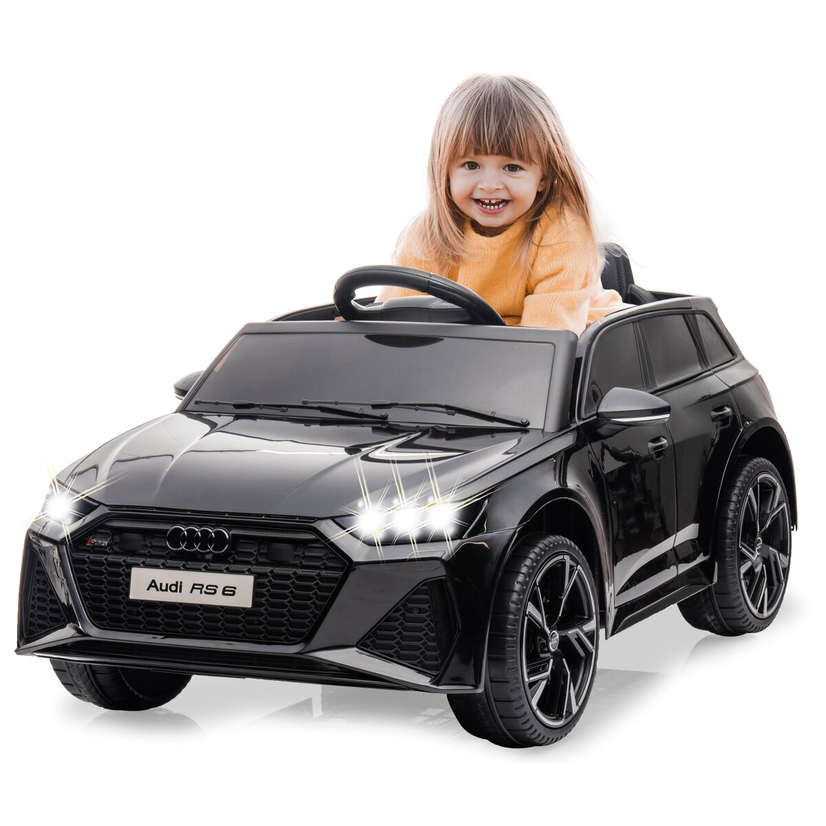 Kinderfahrzeug Audi RS 6 schwarz