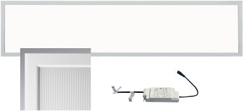 LED Licht-Panel "CTP-120 Office" neutral, 30x120cm, 4000K, 40W, 3850lm, UGR16 LED Licht-Panel "CTP-120 Office" neutral, 30x120cm, 4000K, 40W, 3850lm, UGR16