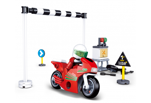 Sluban M38-B0717A - Rennmotorad