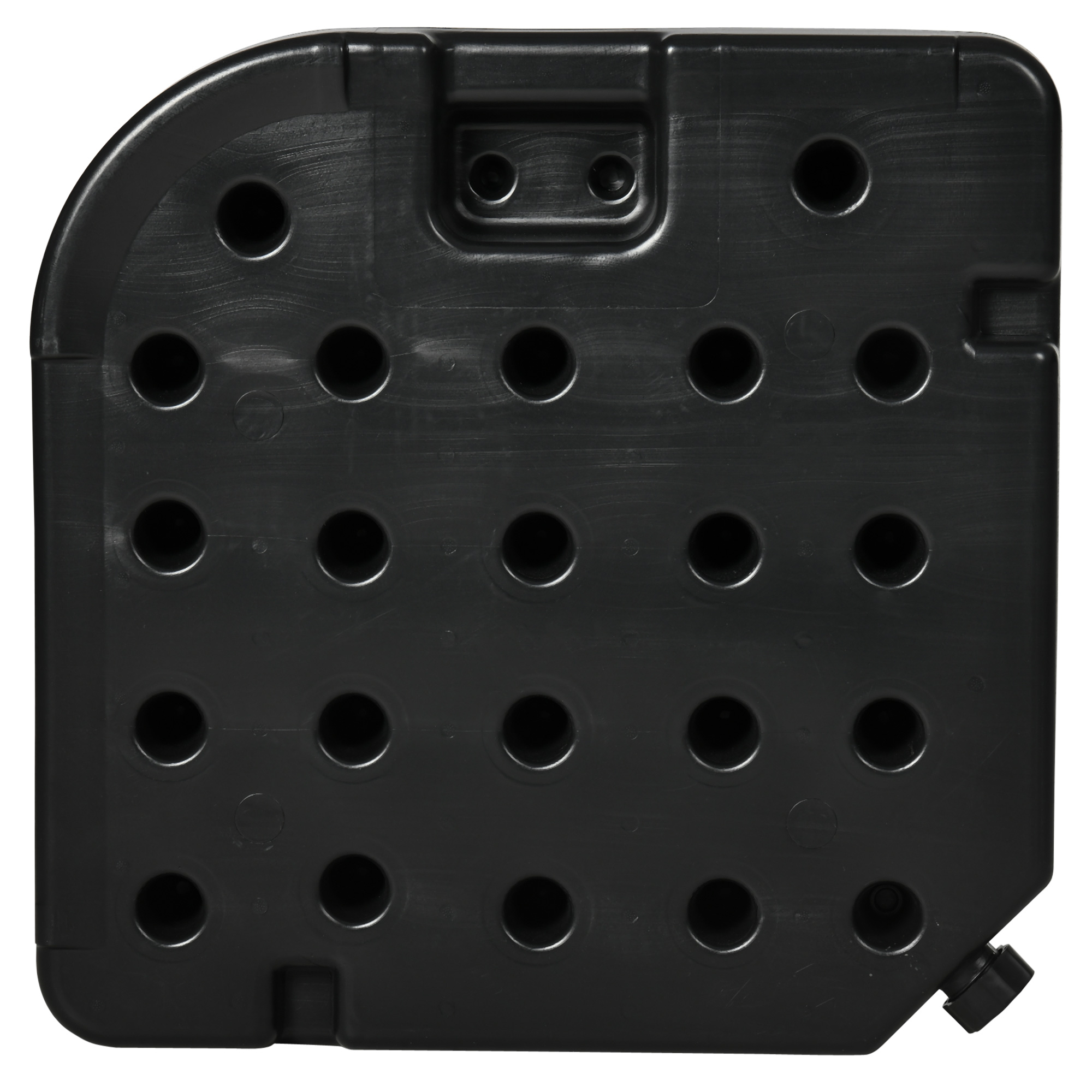 Sonnenschirmständer 4-teiliges Sonnenschirmständer, befüllbar, 100 x 100 x 8 cm, Schwarz