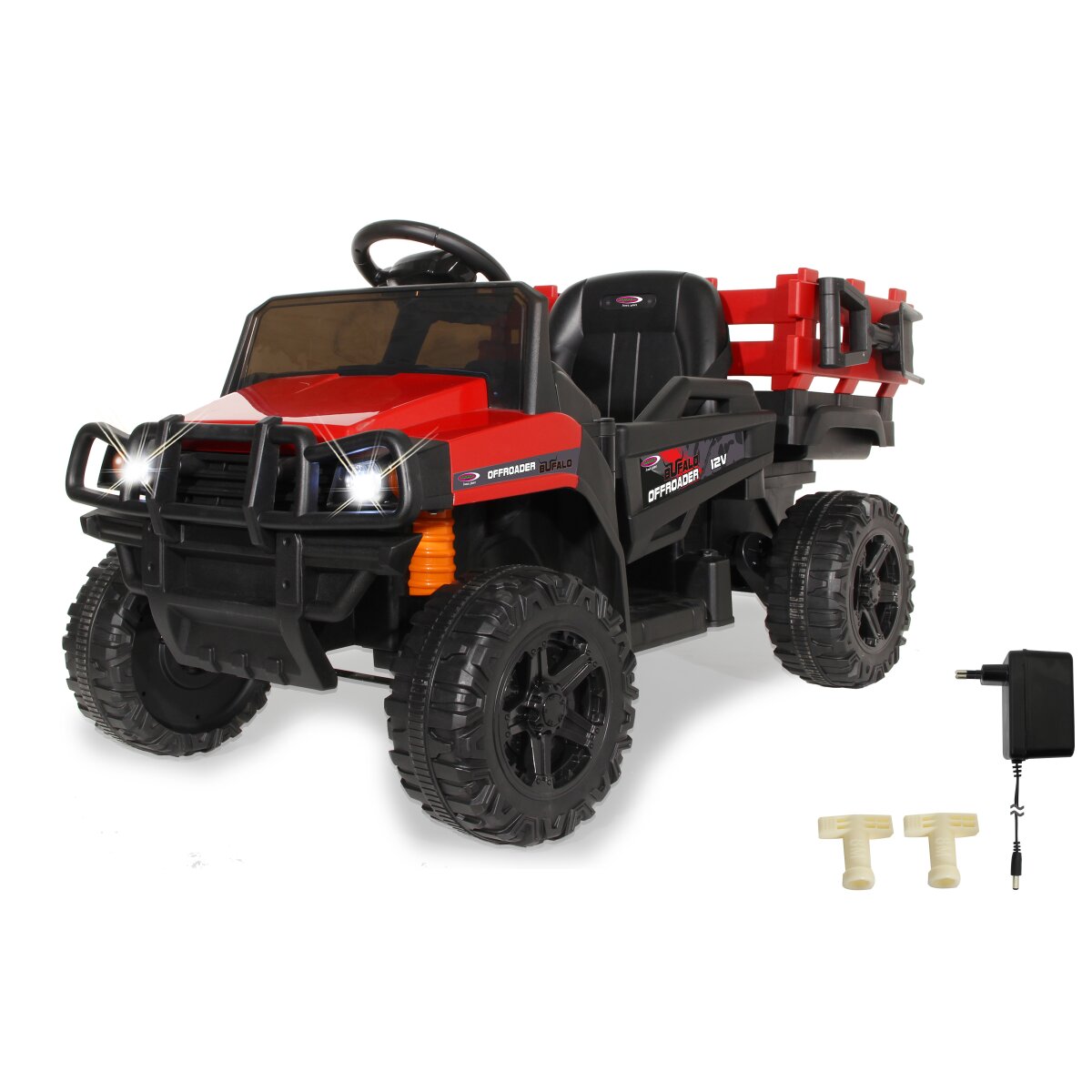 Kinderfahrzeug Offroader Buffalo rot