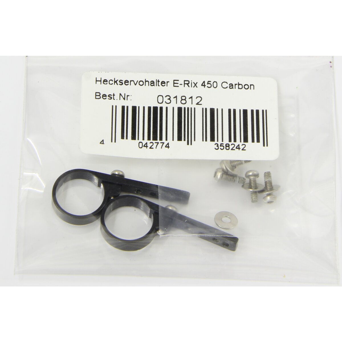Heckservohalter E-Rix 450 Carbon Heckservohalter E-Rix 450 Carbon